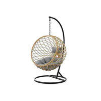 Hanging basket seat Mar synthetic rattan (105 x 89 x 190 cm)