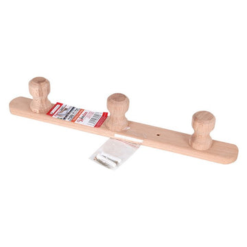 Coat rack (3 Hangers) (37 x 4,5 x 6 cm)