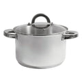 Pot with Glass Lid Quttin Stainless steel