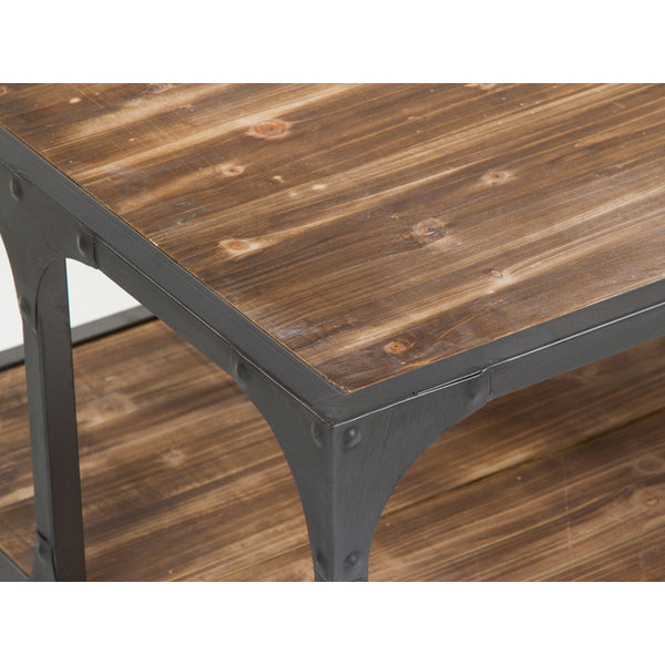 Centre Table industrial (99,5 x 60,5 x 39,5 cm) by Craftenwood