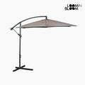 Sunshade Ø 300 cm Grey by Loom In Bloom