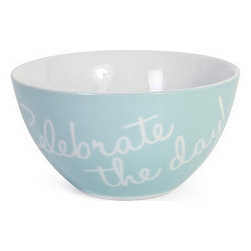 Bowl Santa Clara Celebrate the Day Porcelain Blue 480 cc