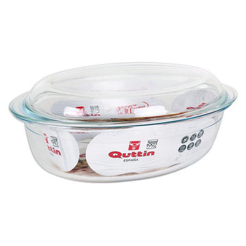 Casserole with glass lid Quttin 3,3 + 1,1 L Crystal