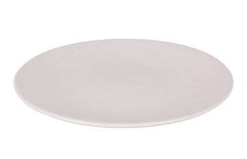 Flat plate Testeiro Stoneware Cream Matt (26,4 cm)