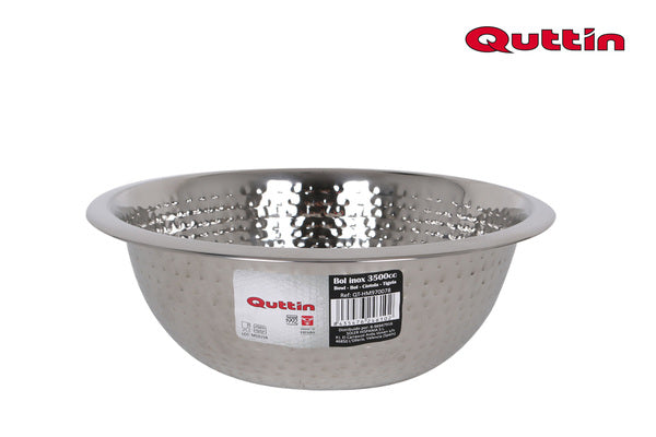 Bowl Quttin Metal Stainless steel