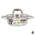 Casserole Quttin New Caesar Stainless steel With lid