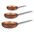 Set of pans San Ignacio Copper Aluminium (3 pcs)