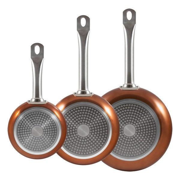 Set of pans San Ignacio Copper Aluminium (3 pcs)