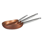 Set of pans San Ignacio Copper Aluminium (3 pcs)