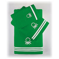 Towel set Benetton Rainbow Green (3 pcs)