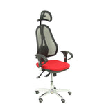 Office Chair with Headrest Socuéllamos P&C 350B21C Red