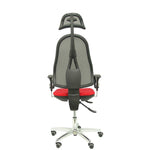 Office Chair with Headrest Socuéllamos P&C 350B21C Red