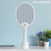 Rechargeable Insect Killer Racket with LED Rackill InnovaGoods