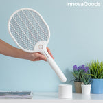 Rechargeable Insect Killer Racket with LED Rackill InnovaGoods