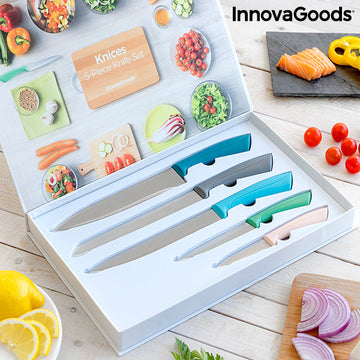 Knife Set Knices InnovaGoods 5 Pieces