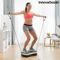 Vibration Training Plate with Accessories and Exercise Guide Vybeform InnovaGoods