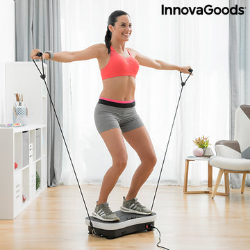 Vibration Training Plate with Accessories and Exercise Guide Vybeform InnovaGoods