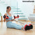 Abdominal Roller with Rotating Discs, Elastic Bands and Exercise Guide Twabanarm InnovaGoods