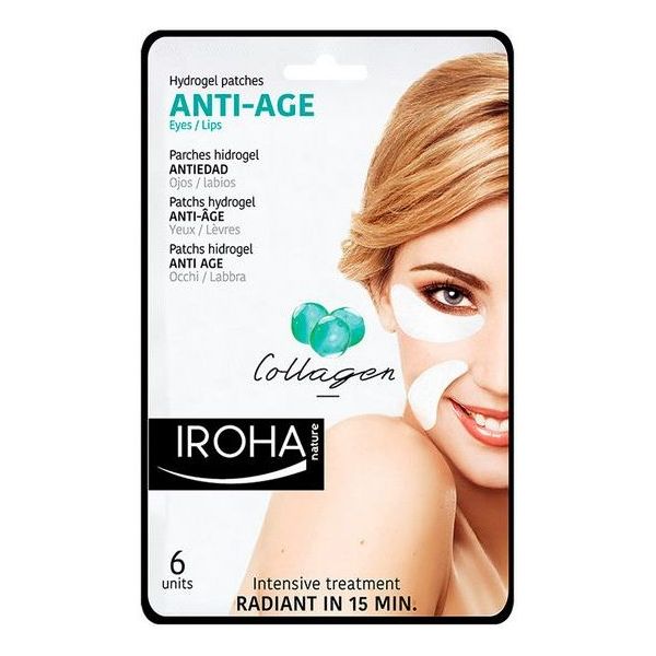 Patch for the Eye Area Eyes & Lip Antiage Iroha (6 pcs)