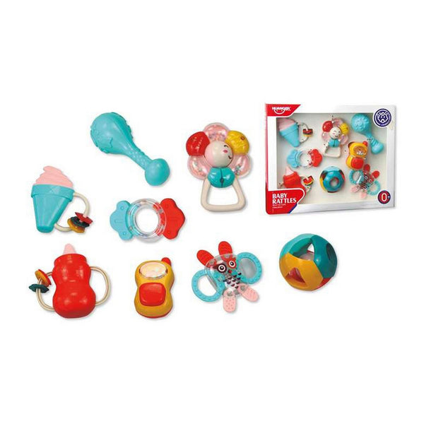 Teething Rattle (8 pcs)