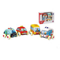 Vehicle Playset Cloth Pullback Car (10 cm)