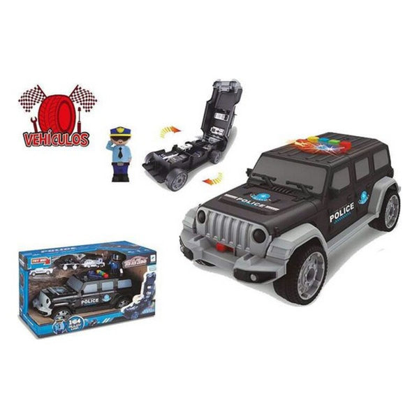 Police Car Jeep with sound (35,5 x 18 x 19,8 cm)