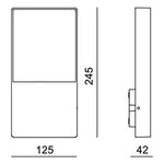 Wall Light Ledkia Atlanta LED A+ 3W 150 Lm (3000K Warm White)