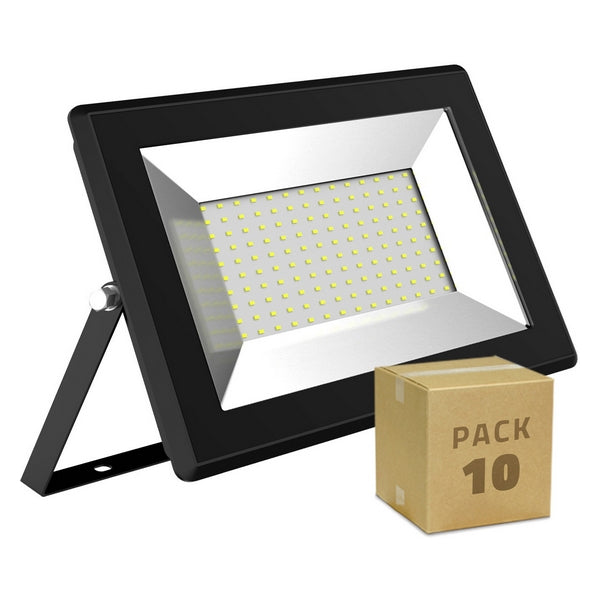 Floodlight/Projector Light LED Ledkia Solid (10 uds) 100W 100 W 10000 Lm (3000K Warm White)