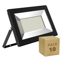 Floodlight/Projector Light LED Ledkia Solid (10 uds) A+ 50W 50 W 5000 Lm (6000K Cool White)