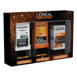 Men's Cosmetics Set Men Expert Hydra Energetic L'Oreal Make Up (3 Pieces)