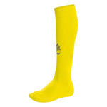 Football Socks Luanvi Pol Yellow Polyamide