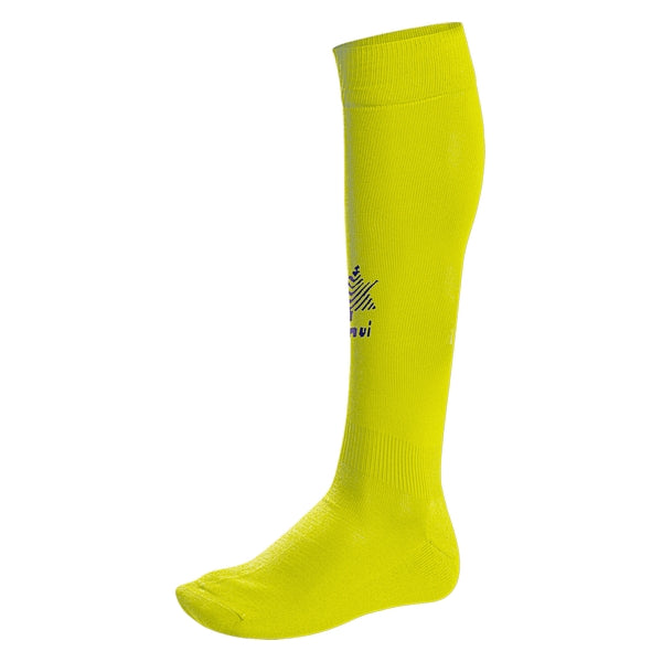 Football Socks Luanvi Pol Yellow Polyamide