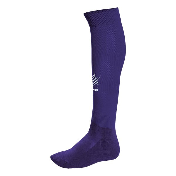 Football Socks Luanvi Pol Purple Polyamide