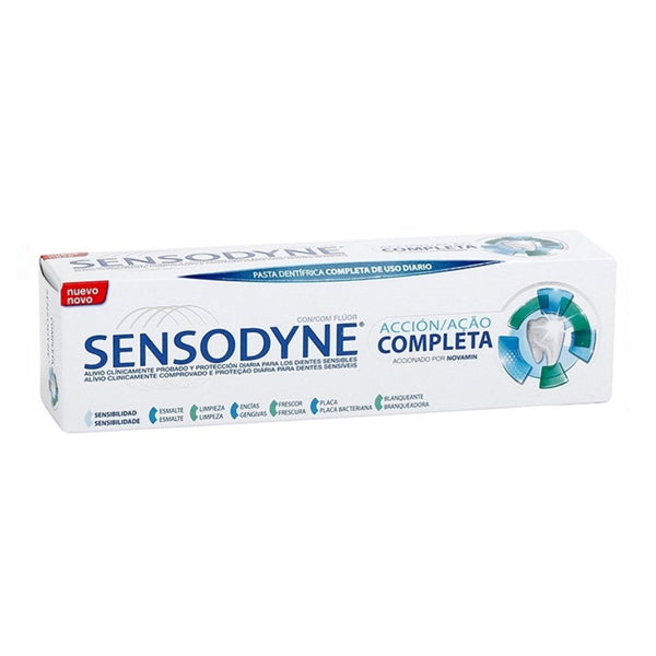 Pasta de Dientes Acción Completa Sensodyne (75 ml)