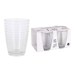 Set of glasses LAV 415 ml Crystal (4 Uds)