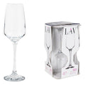 Set of cups LAV LAL champagne Crystal 230 cc (4 Pieces)