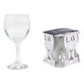 Set of cups LAV MISKET Crystal 365 cc (4 Pieces)