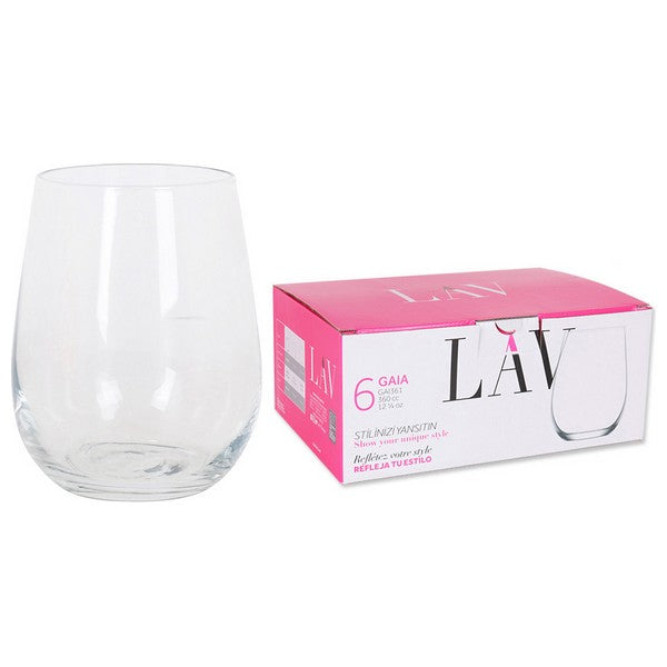 Set of glasses LAV Gaia 360 cc (6 pcs)