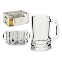 Beer Mug (6 Pieces) (12 x 13,5 x 8,8 cm)