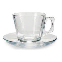 Piece Coffee Cup Set Glass (6 Pieces)