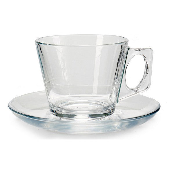 Piece Coffee Cup Set Glass (6 Pieces)