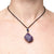 Ladies' Necklace Pure Amethyst La Gemmes