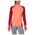 Women’s Long Sleeve T-Shirt Asics LS Winter 1/2 Zip Coral (Size l - us)