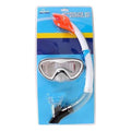 Snorkel Goggles and Tube White