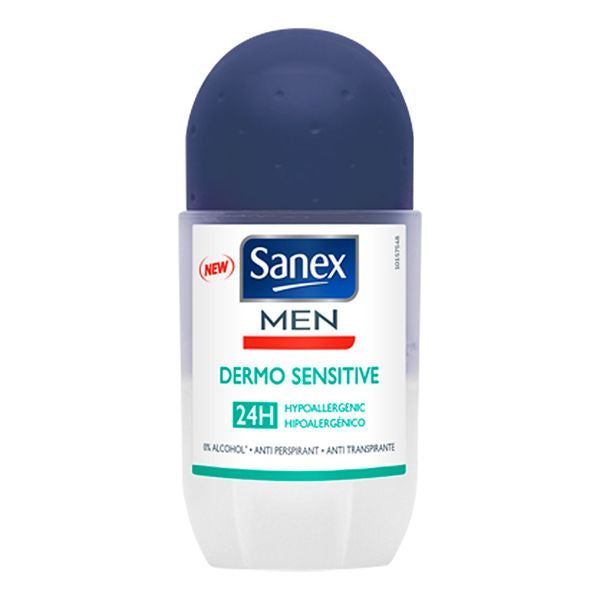 Desodorante Roll-On Men Dermo Sensitive Sanex (50 ml)