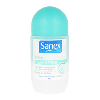 Desodorante Roll-On Dermo Clean &amp; Fresh Sanex (50 ml)