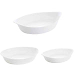 Set of Oven Dishes Luminarc Smart Cuisine White Glass (3 pcs)