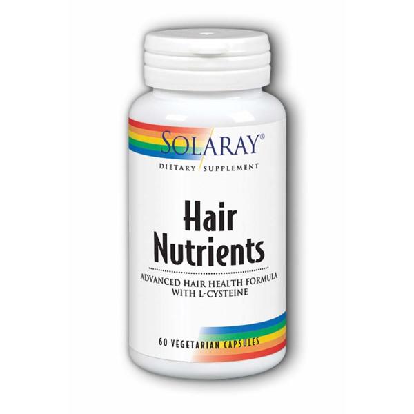 Strengthening Hair Treatment Solaray Hair Nutrients (60 uds) (Refurbished A+)