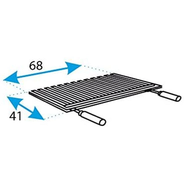 Barbecue Portable Imex El Zorro 71540 Black (72 x 40 x 100 cm) (Refurbished B)