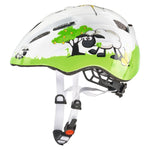 Children's Cycling Helmet Uvex Kid 2 White/Green Ship (Refurbished A+)